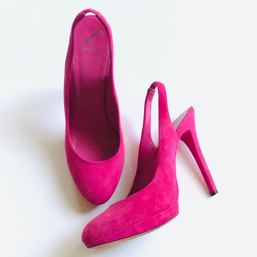B Brian Atwood Felicite Sling Back Pumps